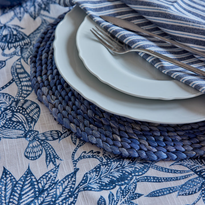 Braided Dark Blue Placemat