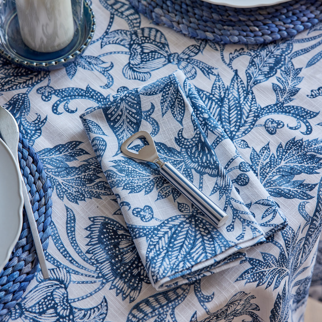 Samara Dark Blue Napkin Set of 4