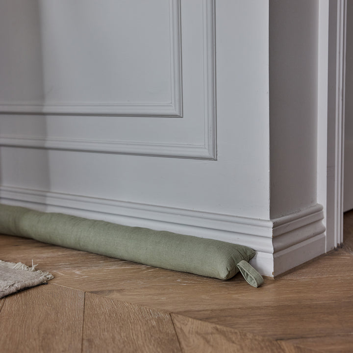 Collins Mineral Green Draught Stopper - Madras Link