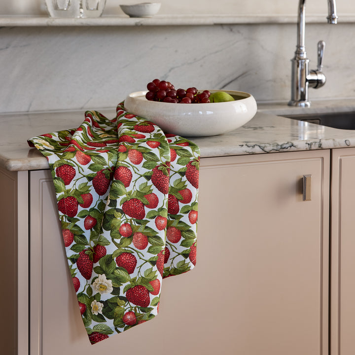 Strawberry Field Single Teatowel