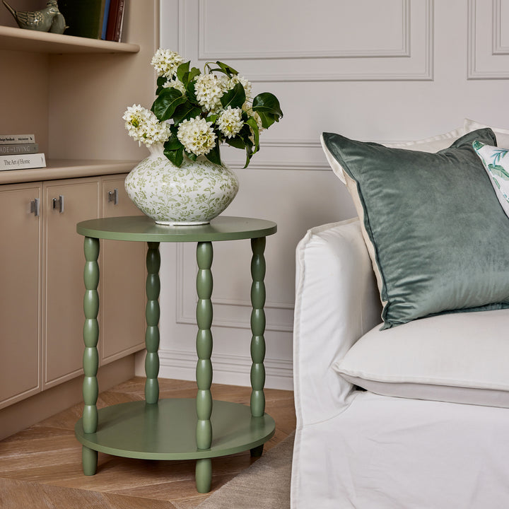 Lucille Sage Side Table