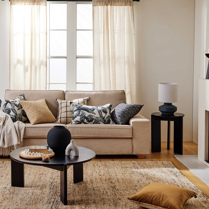 Wilbur Black Side Table - Madras Link