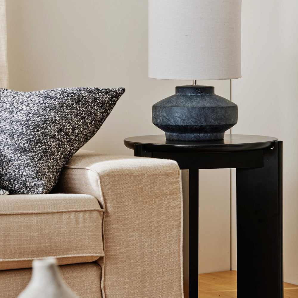 Wilbur Black Side Table - Madras Link
