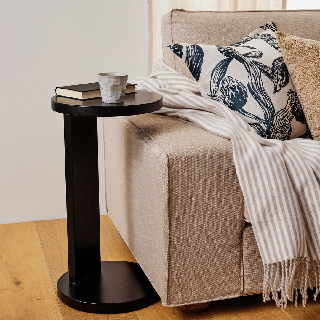 Wilbur Black Sofa Table - Madras Link