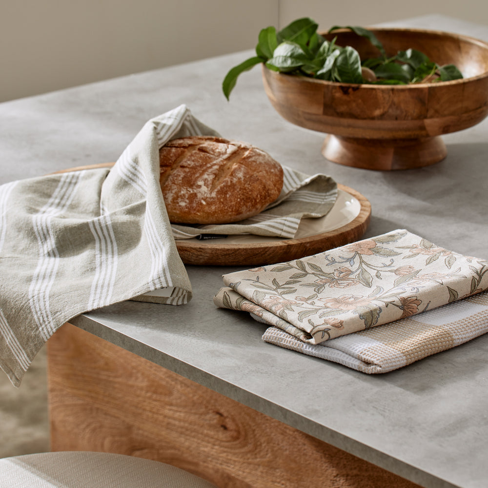 Amelia Floral Teatowel Pack - Madras Link