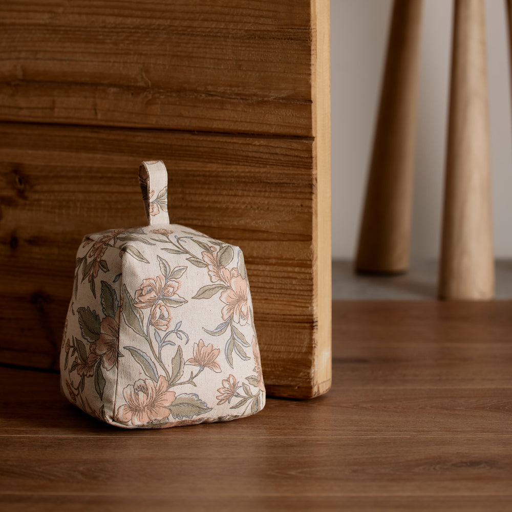 Amelia Floral Door Stop - Madras Link