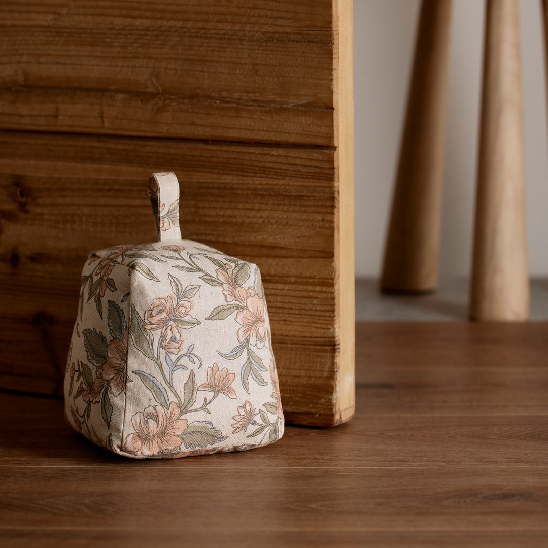 Amelia Floral Door Stop - Madras Link