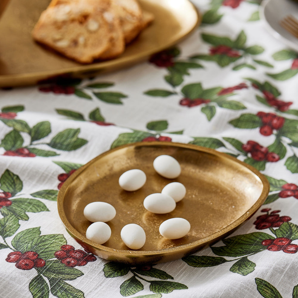 Eve Gold Irregular Platter - Small - Madras Link