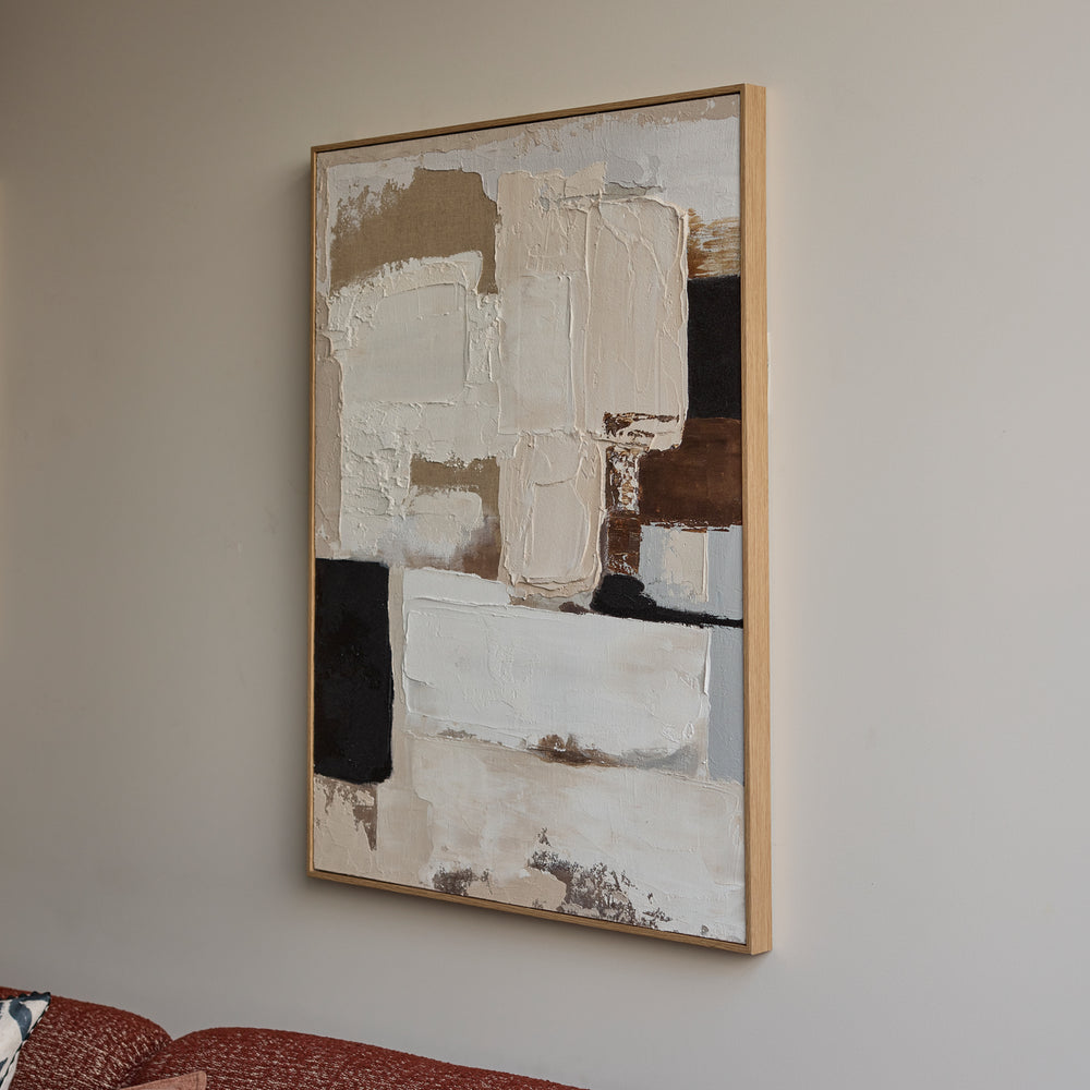 Clyde Black / Neutral Wall Art - Madras Link