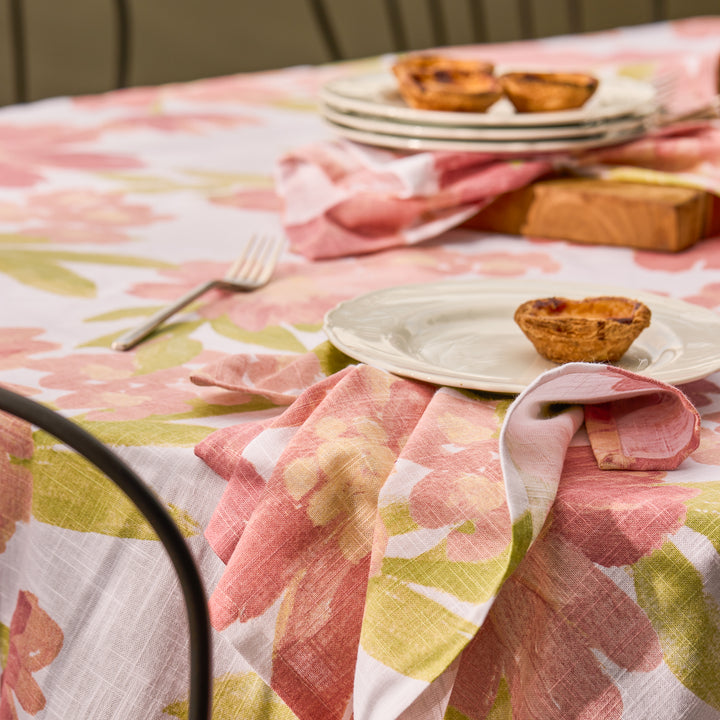Rosie Large Floral Table Runner - Madras Link
