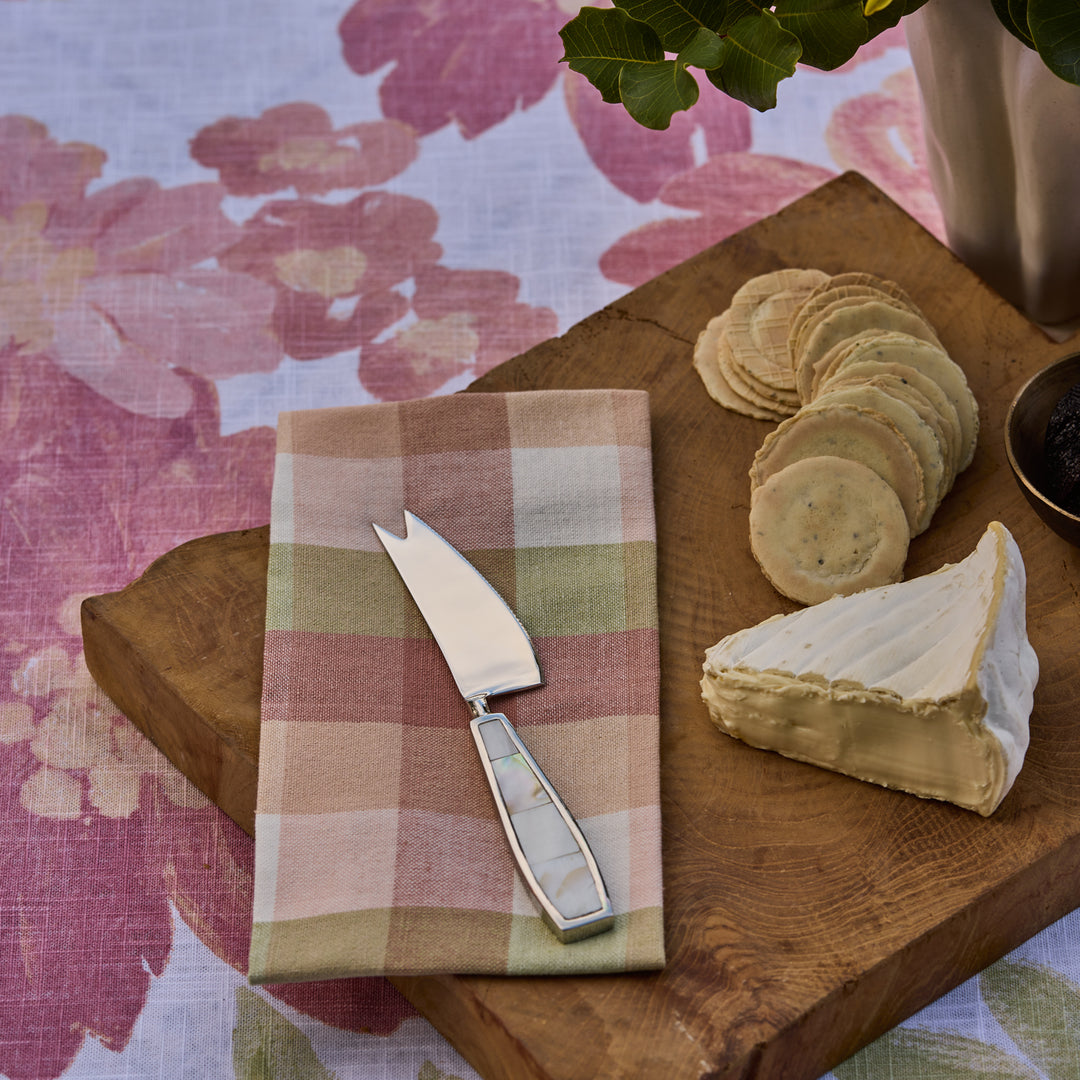 Mother Of Pearl Cheese Knife - Madras Link