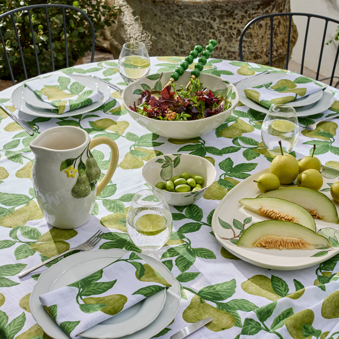 Bauble Green Salad Server Set - Madras Link