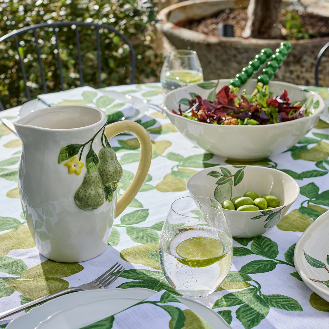 Pear Hand Painted Jug - Madras Link