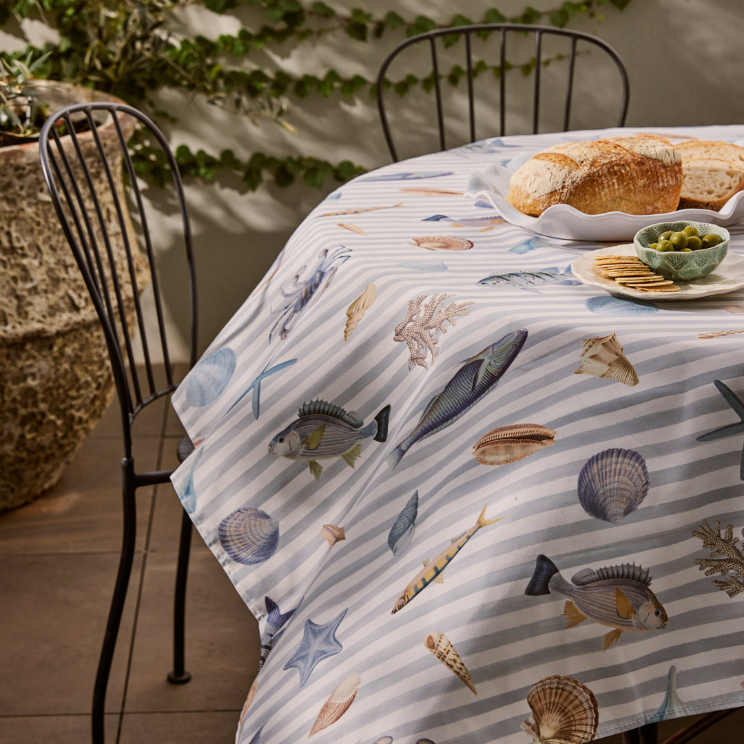 La Mer Alfresco Tablecloth - Madras Link