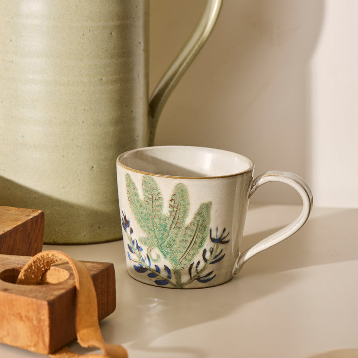 Botanica Painted Mug - Madras Link