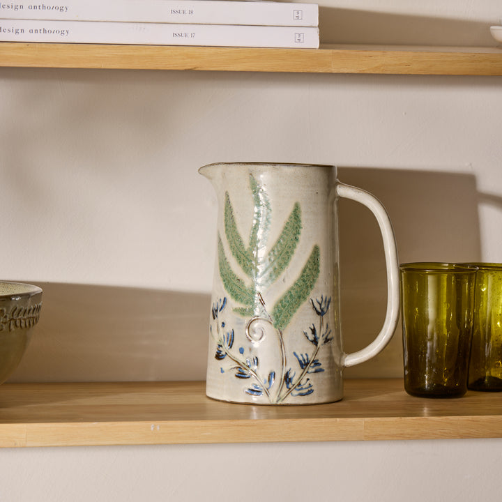 Botanica Painted Jug - Madras Link
