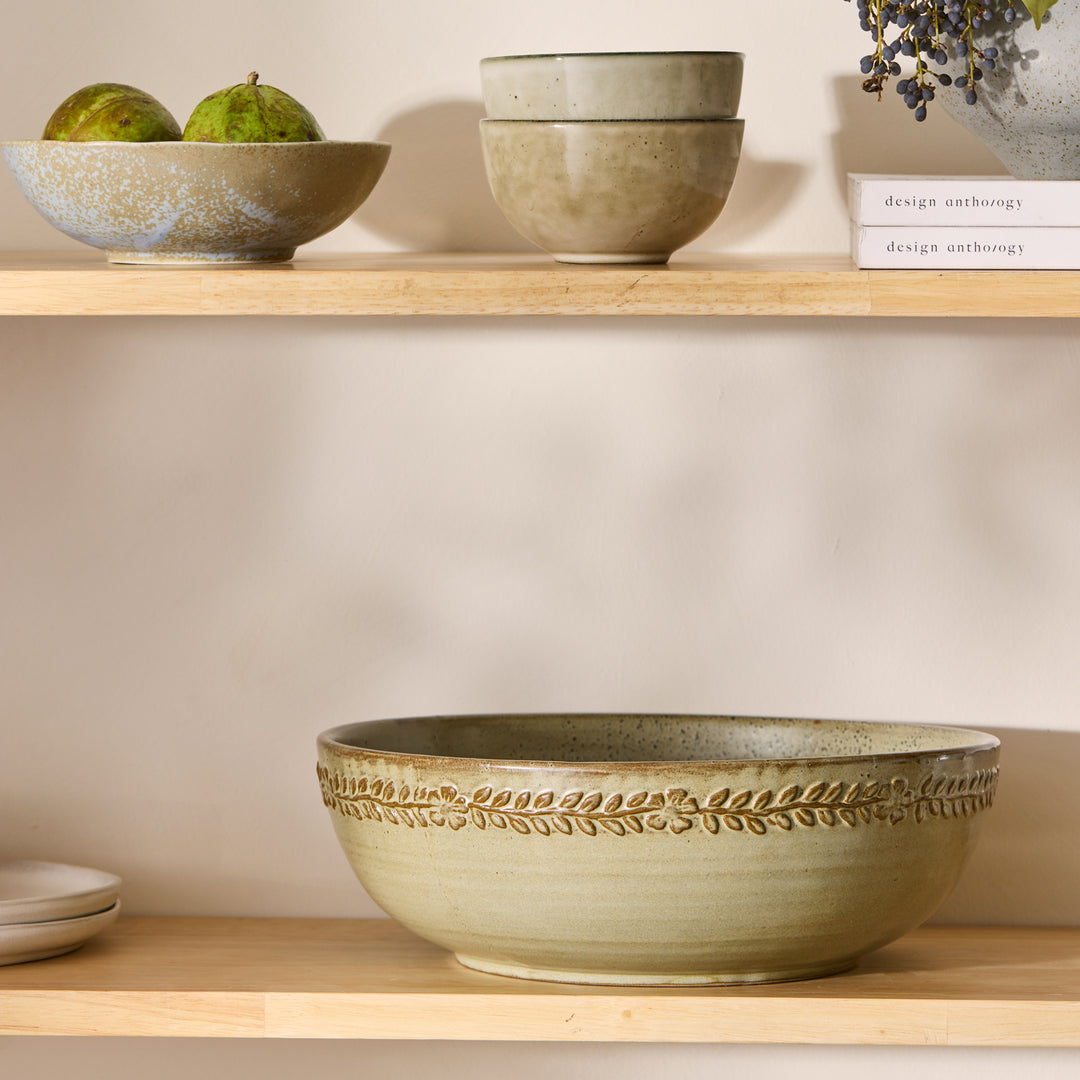 Provence Serving Bowl Green - Madras Link