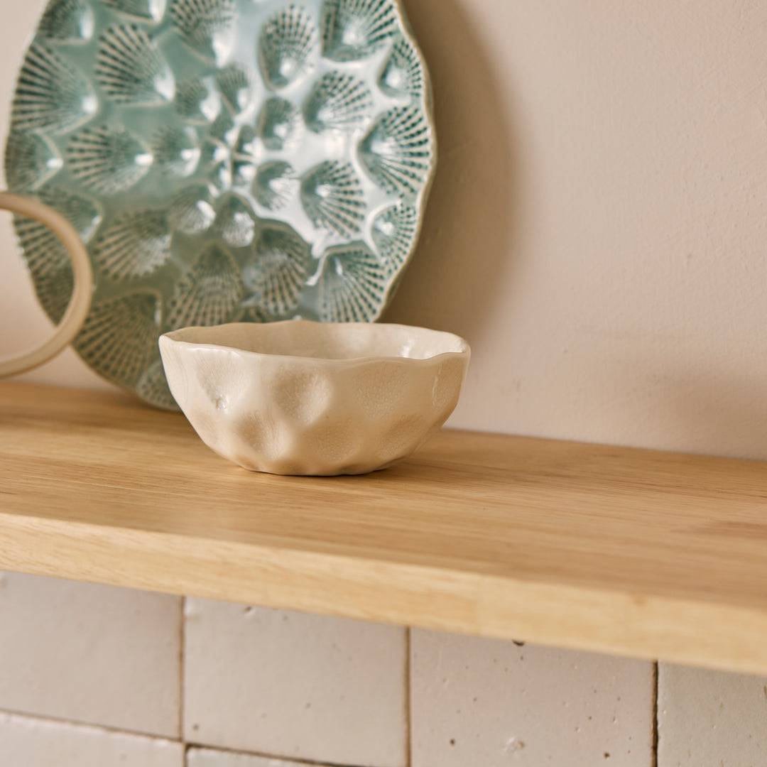 Nautilus Light Blue Large Plate - Madras Link