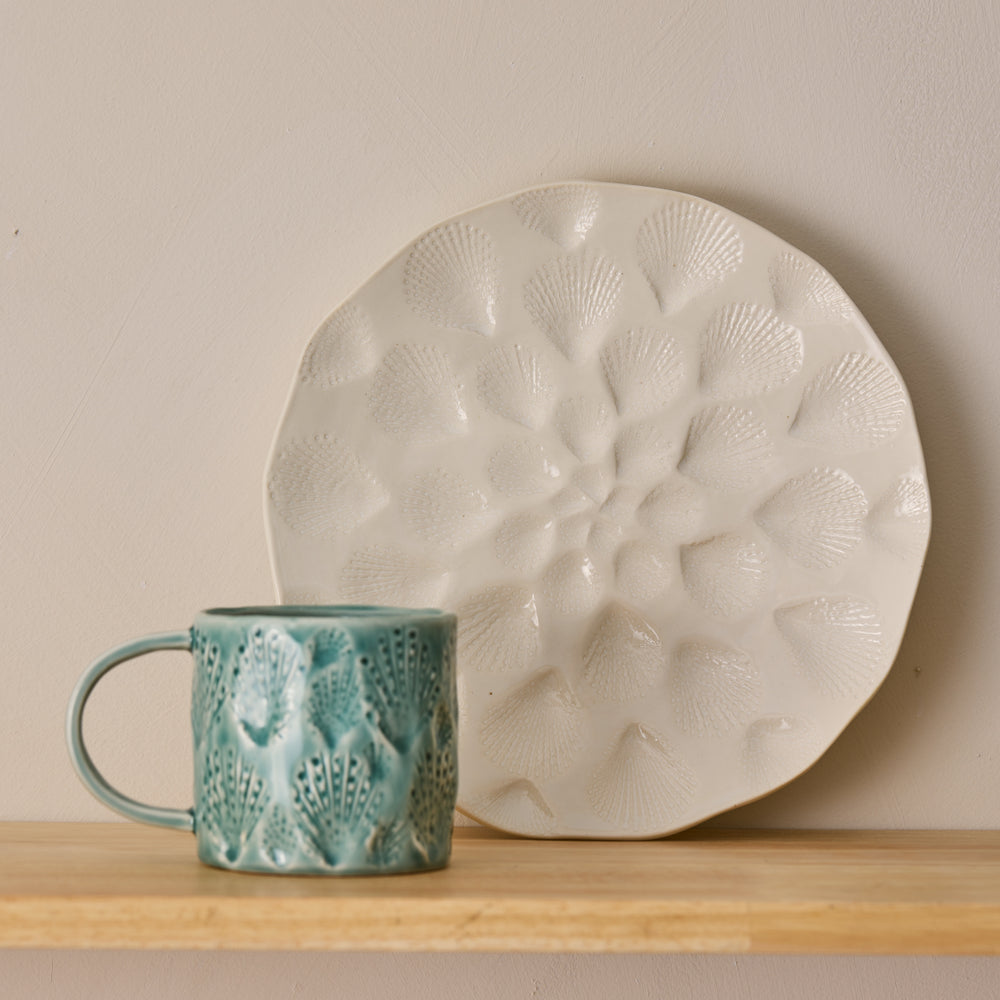 Nautilus Light Blue Mug - Madras Link