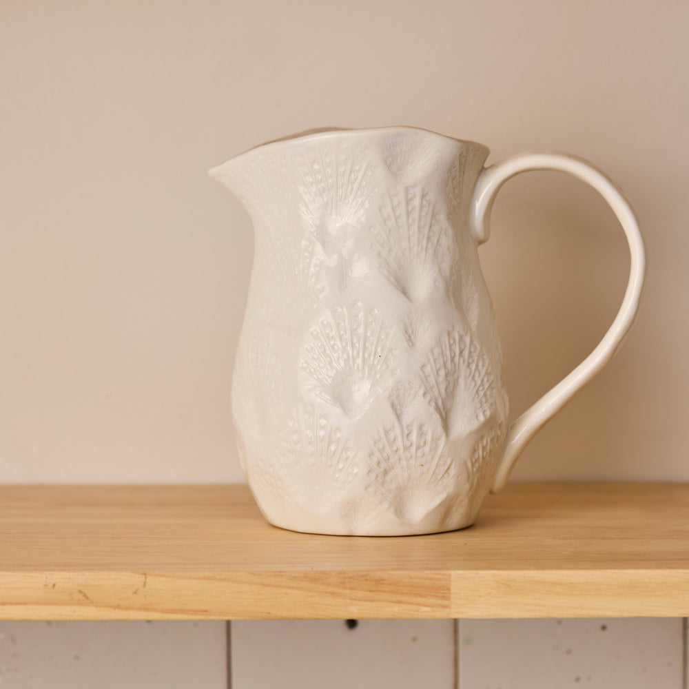 Nautilus White Jug - Madras Link