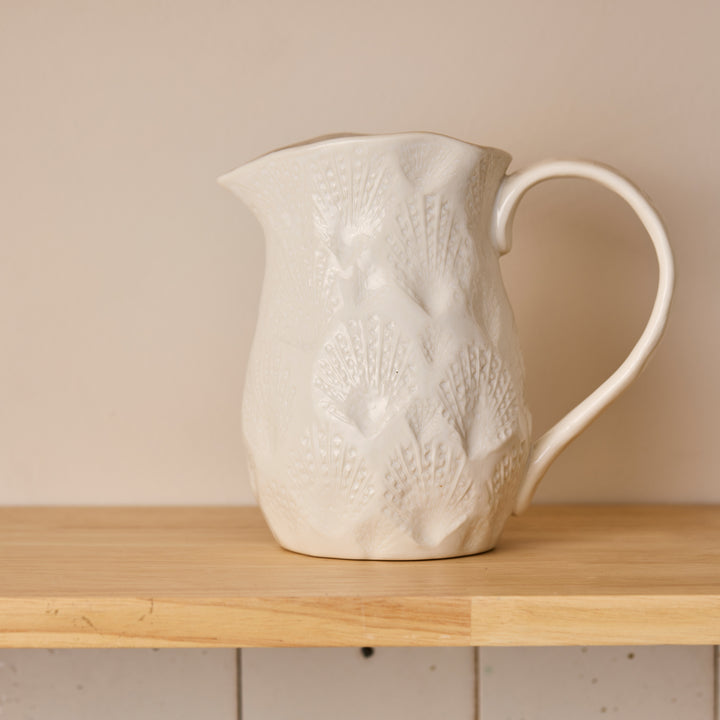 Nautilus White Jug - Madras Link