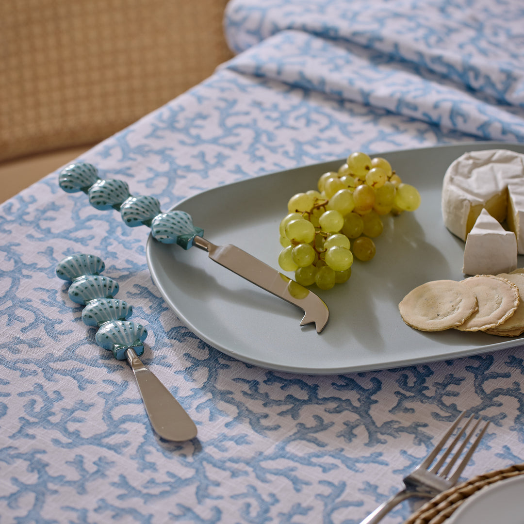 Scallop Blue Cheese Knife Set of 2 - Madras Link