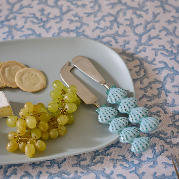 Scallop Blue Cheese Knife Set of 2 - Madras Link