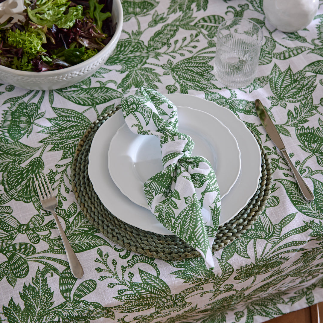 Samara Green Napkin Set of 4 - Madras Link