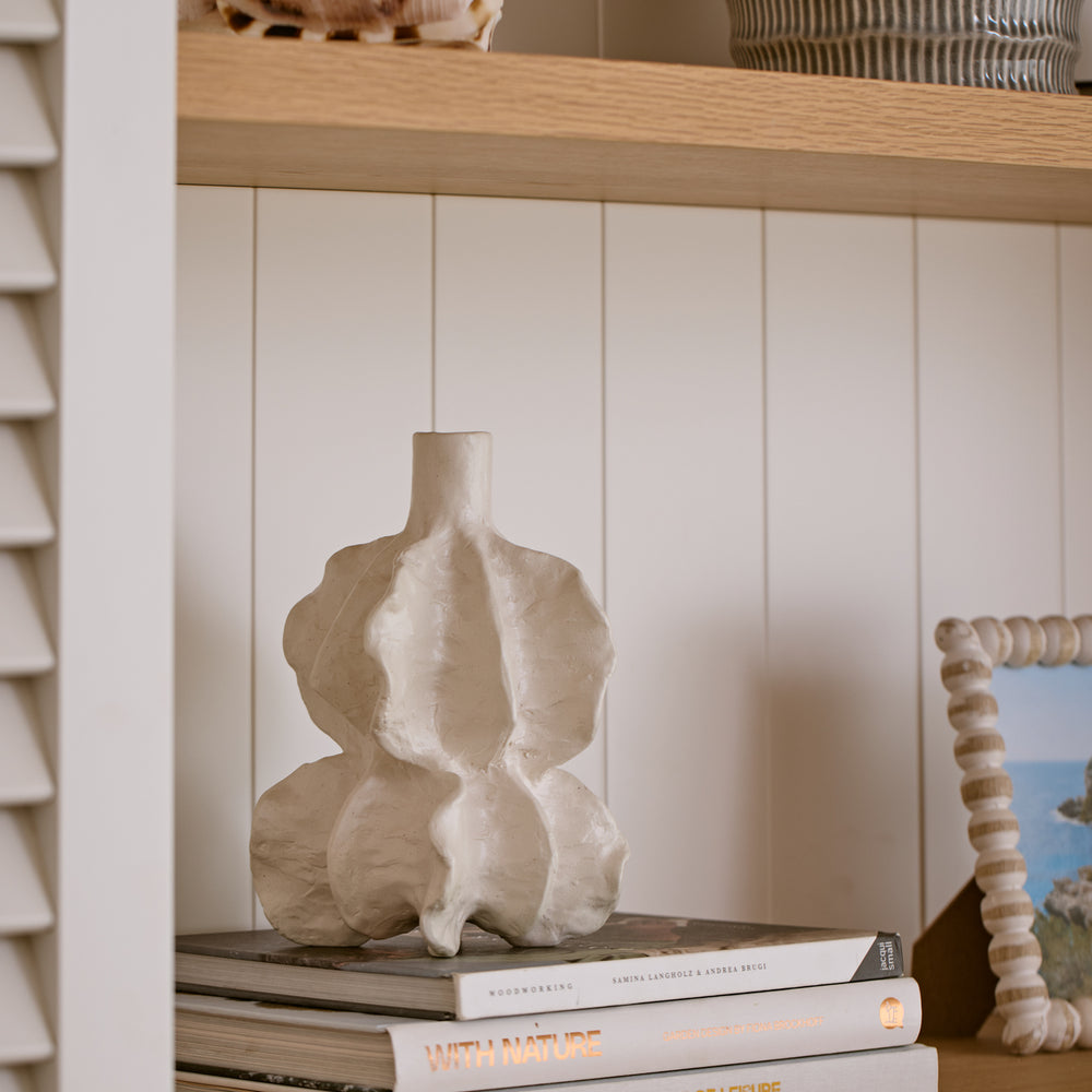 Whitsunday Cream Vase - Madras Link