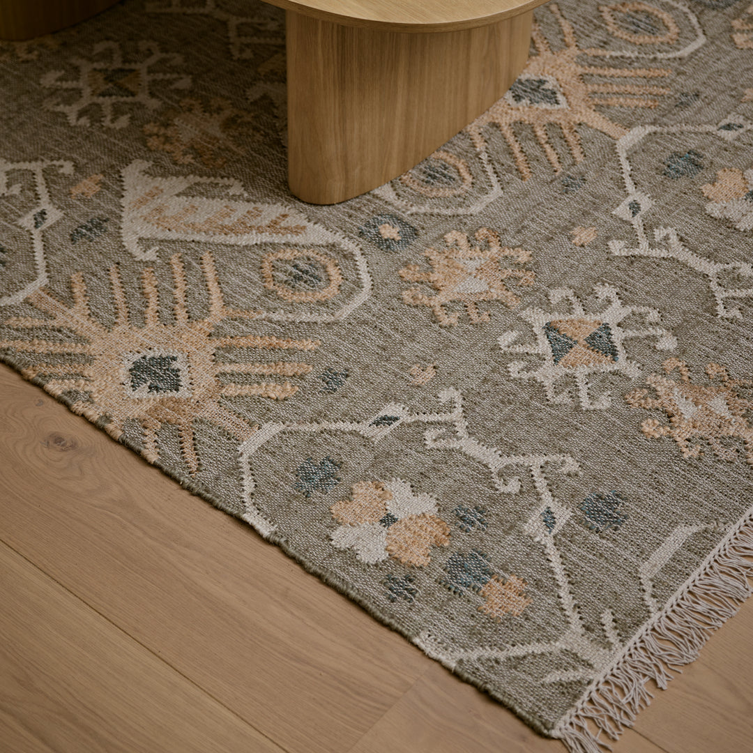 Majorca Green Rug - Madras Link
