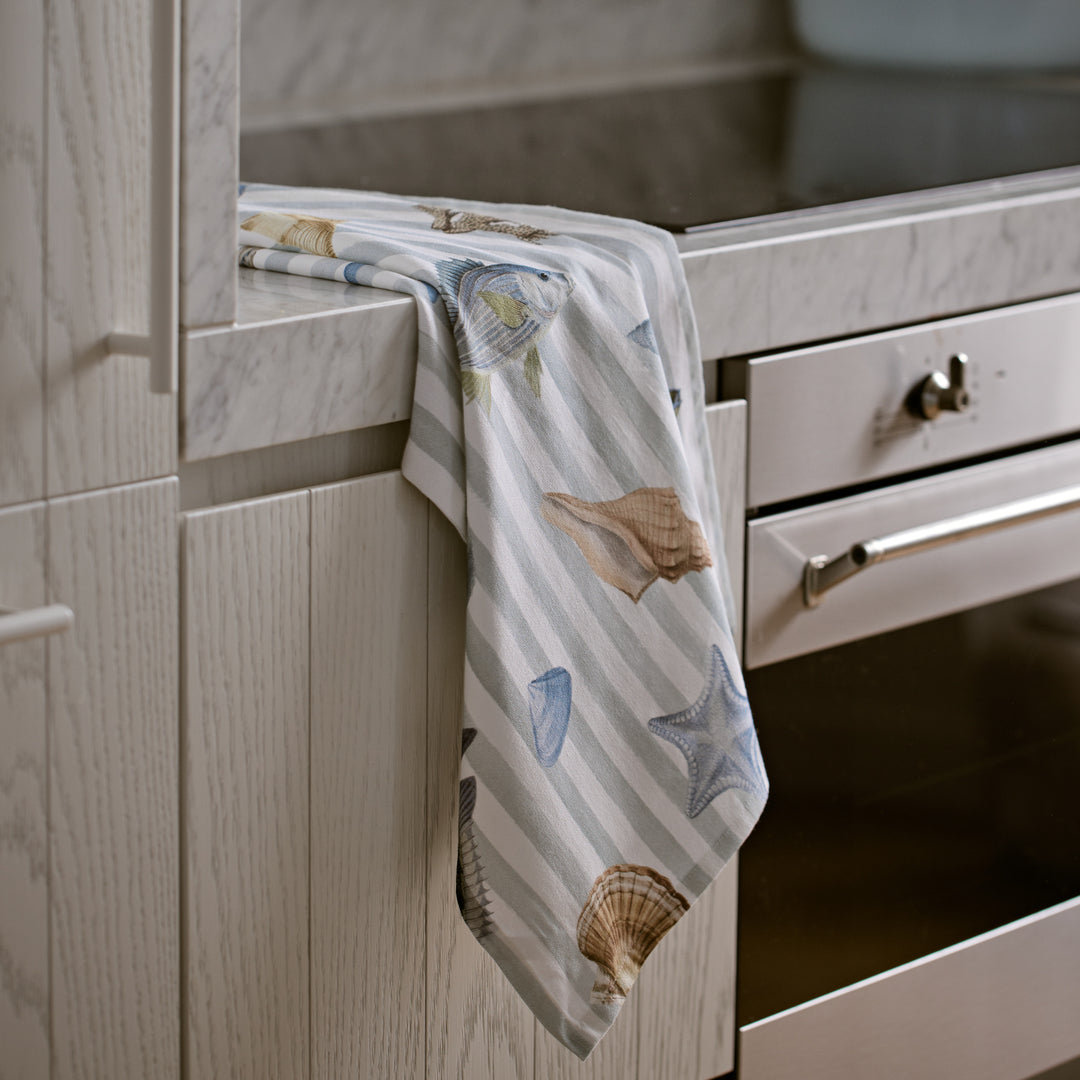 La Mer Single Teatowel - Madras Link