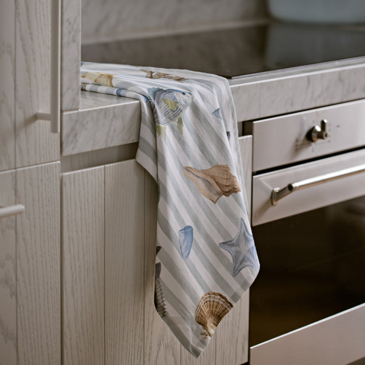 La Mer Single Teatowel - Madras Link