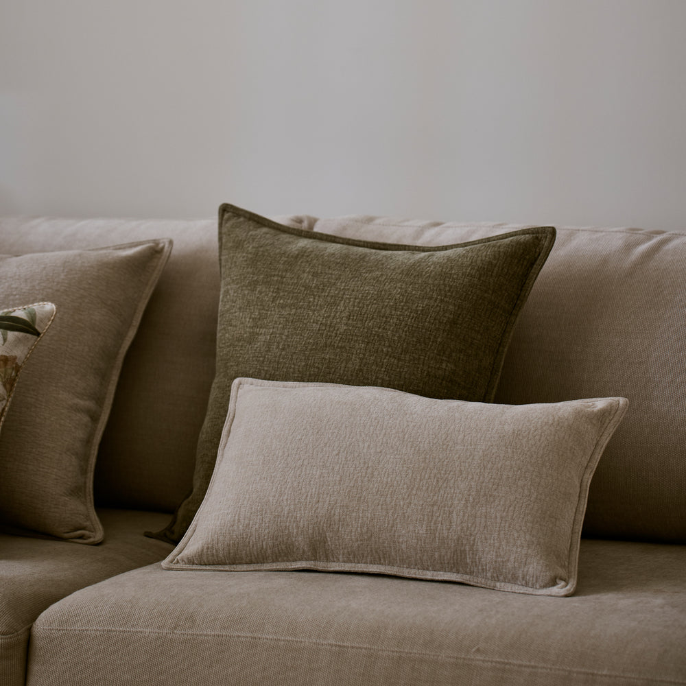 Blake Natural Lumbar Cushion - Madras Link