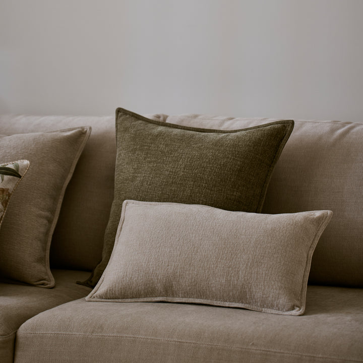 Blake Natural Lumbar Cushion - Madras Link