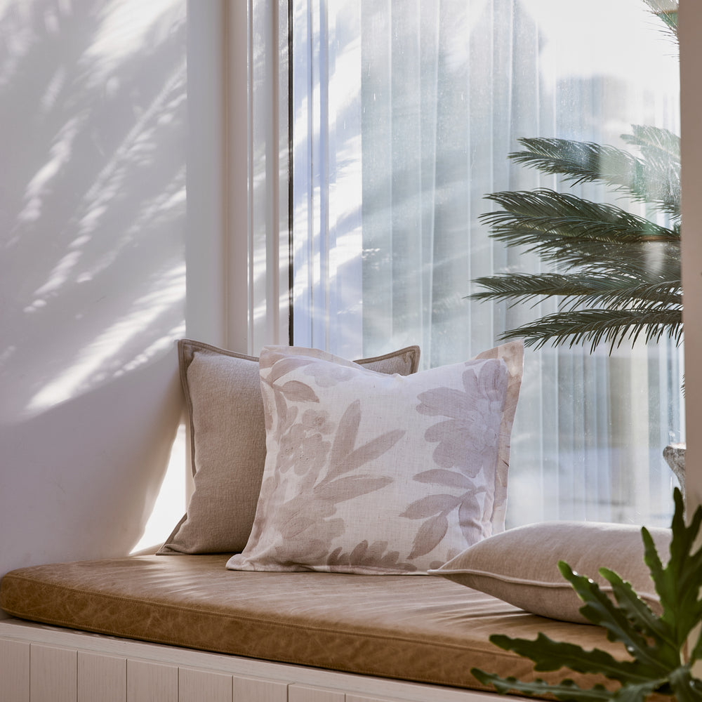 Aubrey Neutral Cushion - Madras Link