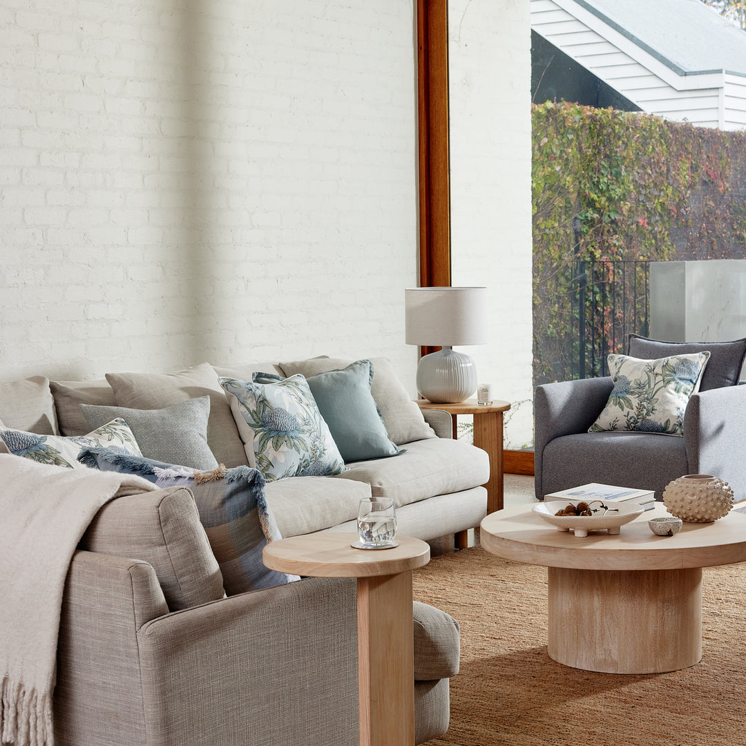 Lucas Blue Armchair