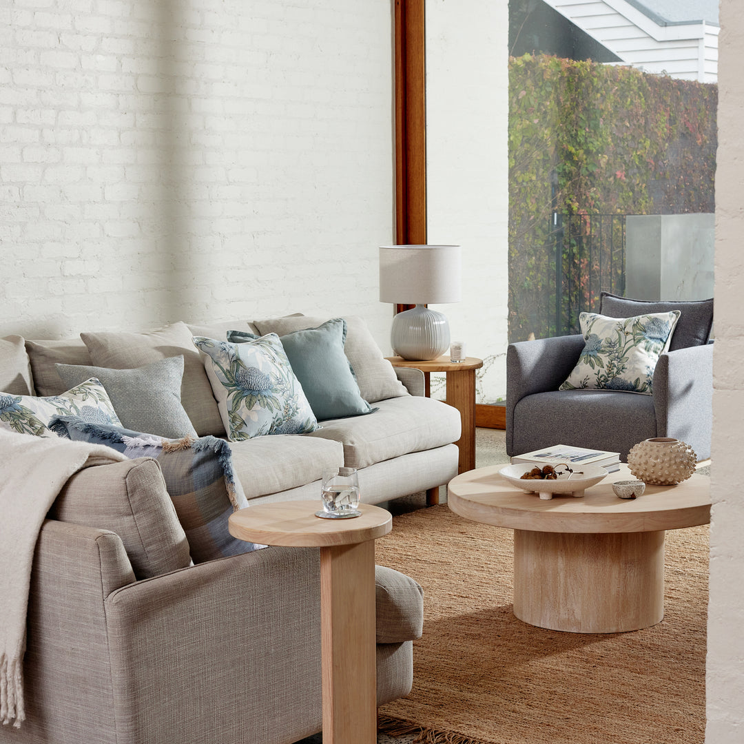 Wilbur Whitewash Sofa Table