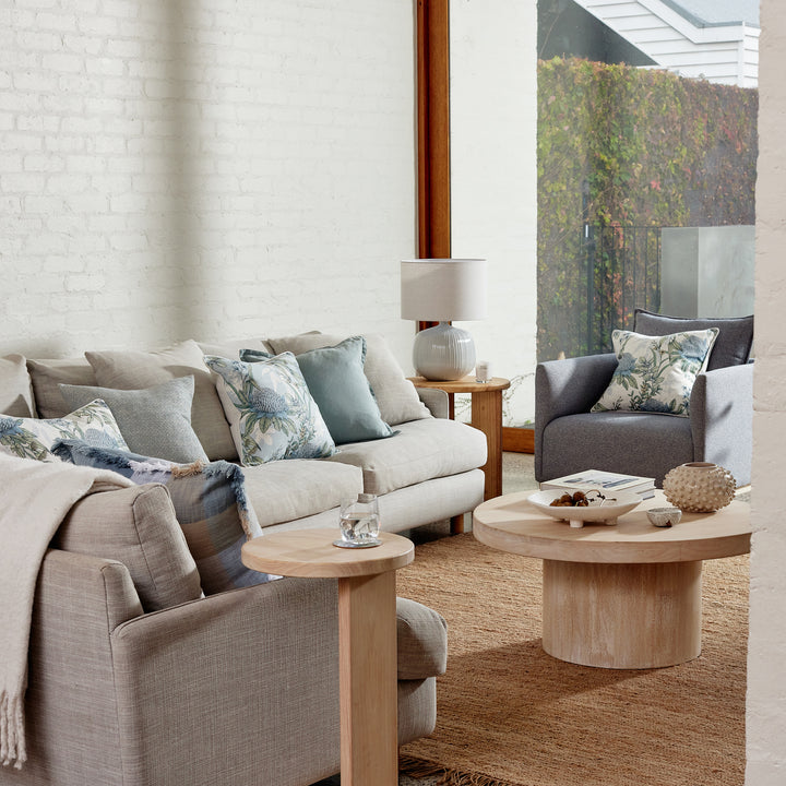 Wilbur Whitewash Sofa Table