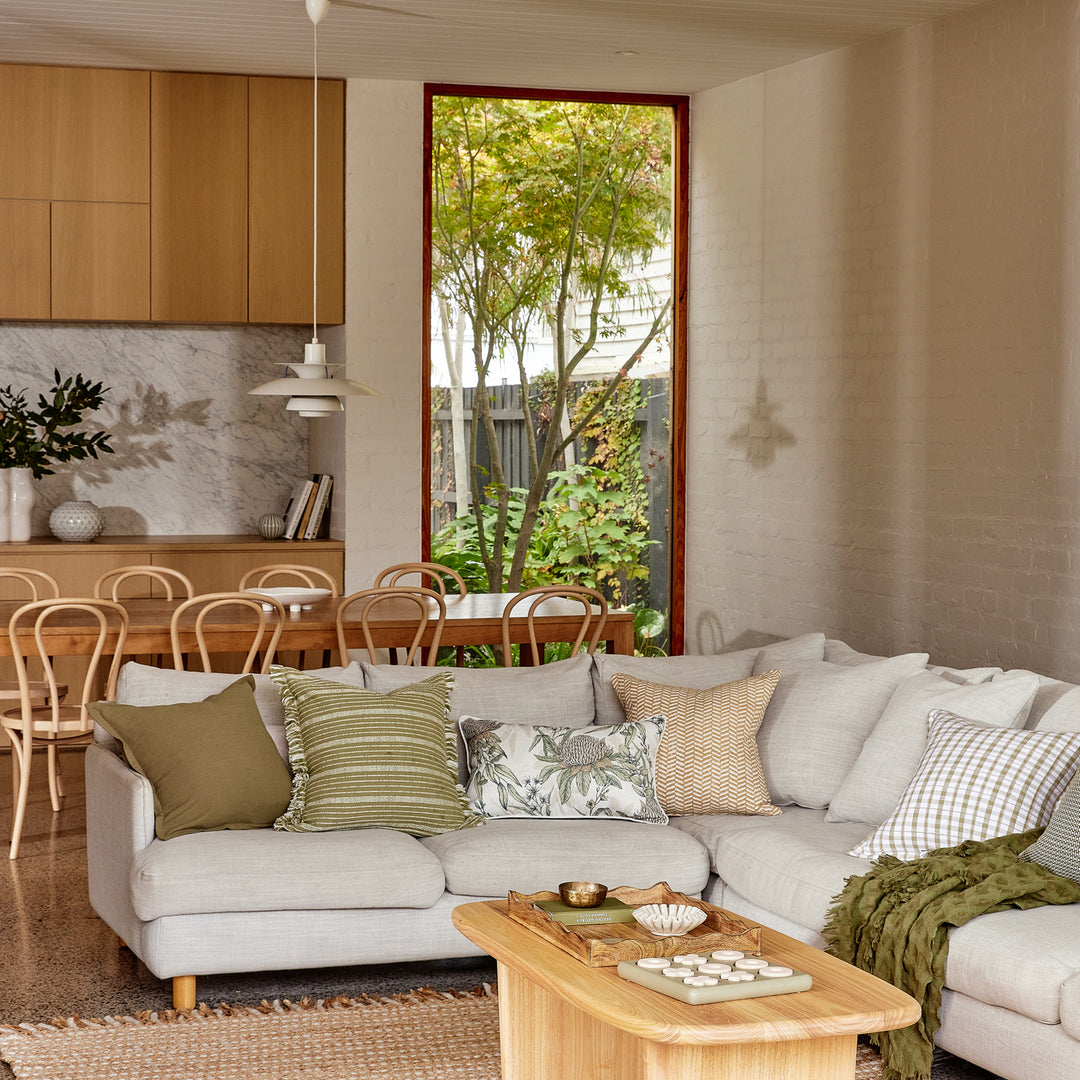 Perry Fern Green Cushion