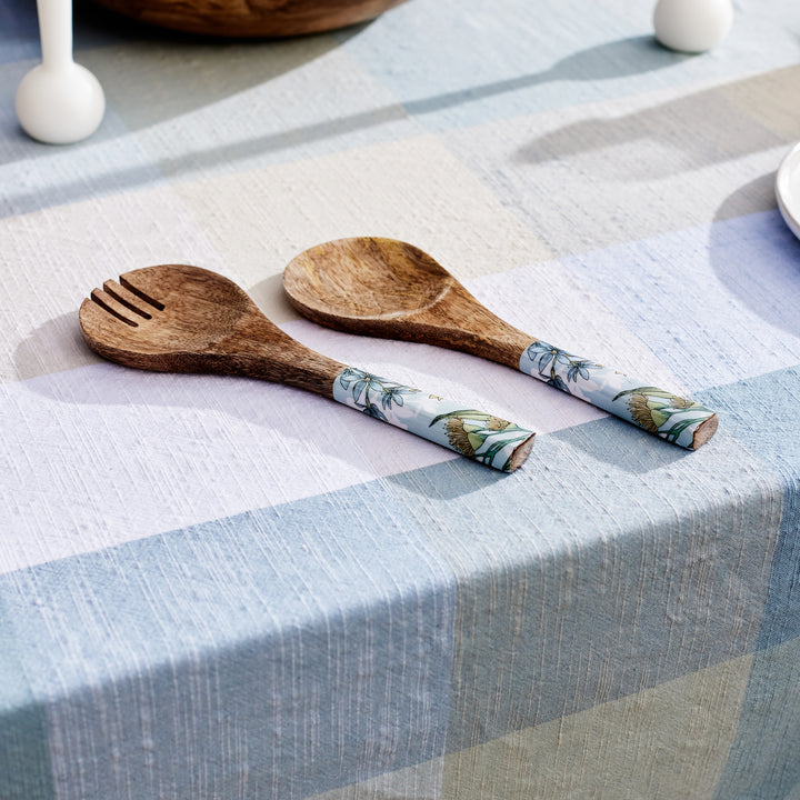 Glenelg Salad Servers Set - Madras Link
