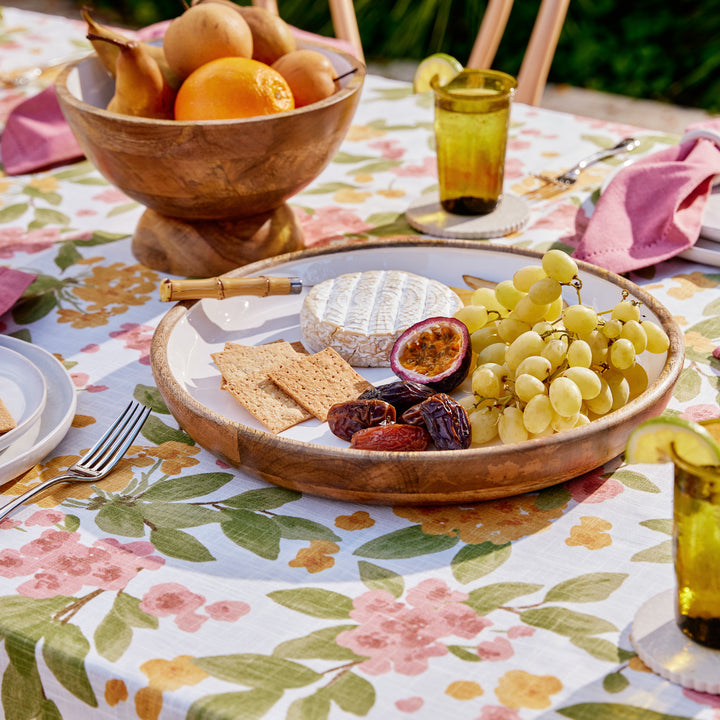 Palermo Round Tray - Madras Link