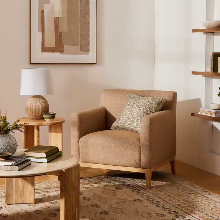 Farrell Neutral Textured Artwork - Madras Link