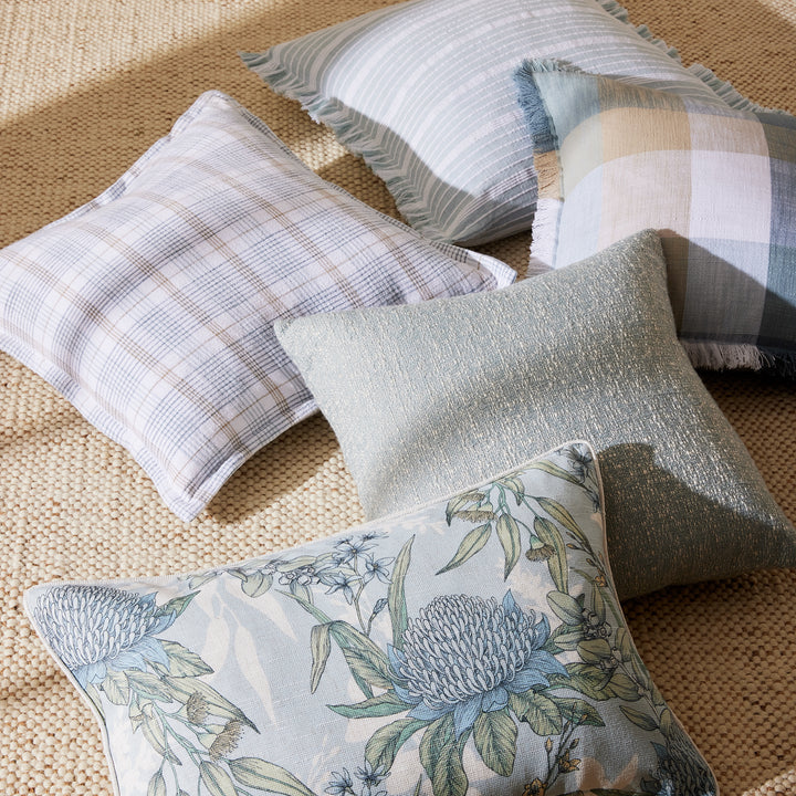 Glenelg Blue Lumbar Cushion