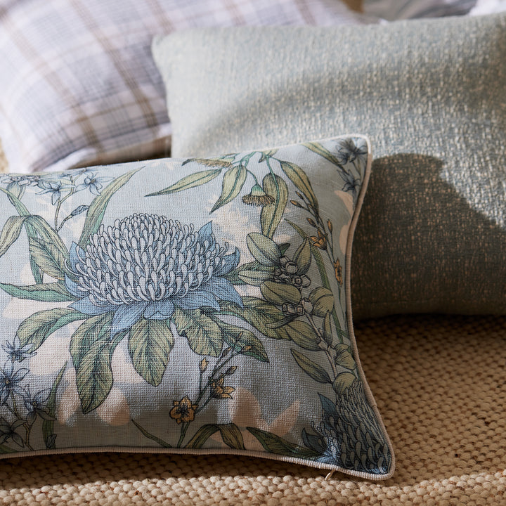 Glenelg Blue Lumbar Cushion