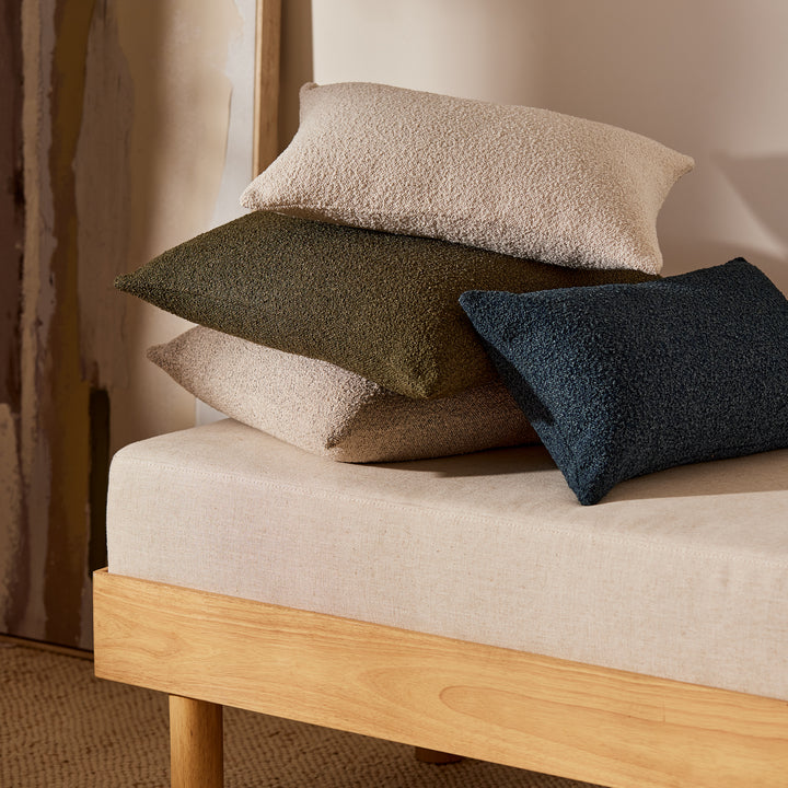 Kenzo Stone Boucle Lumbar Cushion