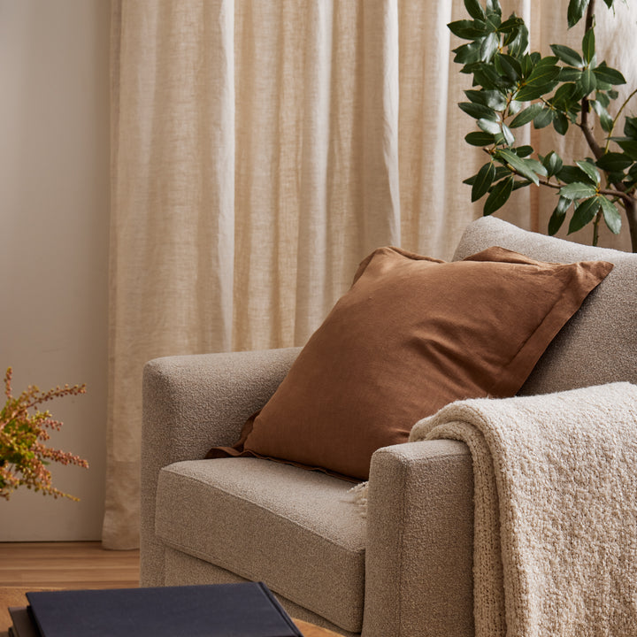 August Textured Stone Armchair - Madras Link