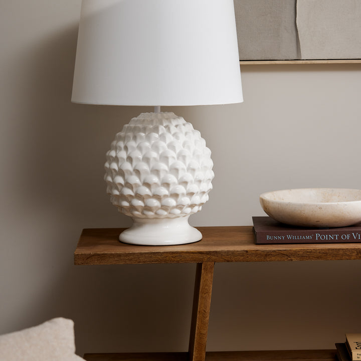 Nichols White Lamp - Madras Link