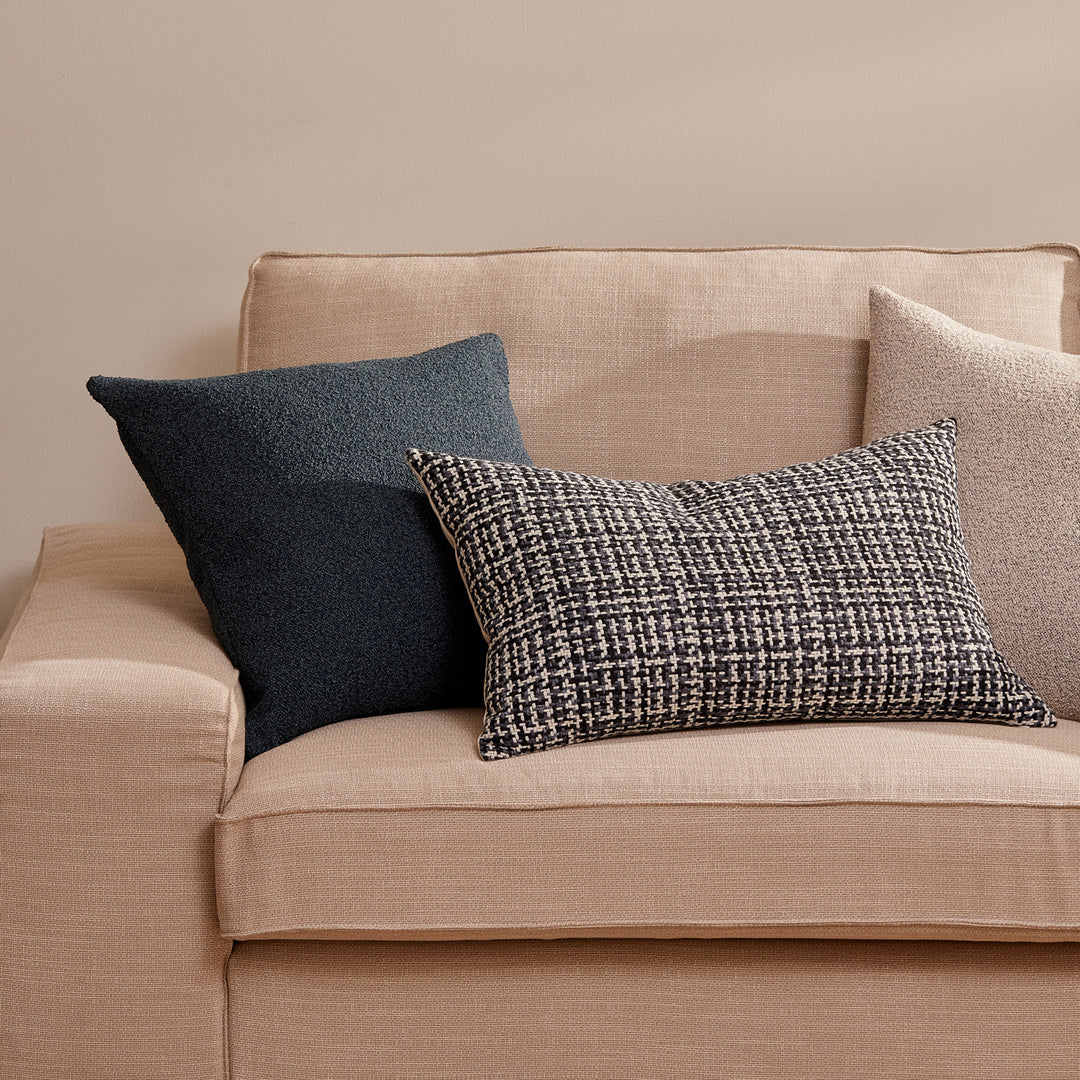 Kenzo Pacific Blue Boucle Cushion