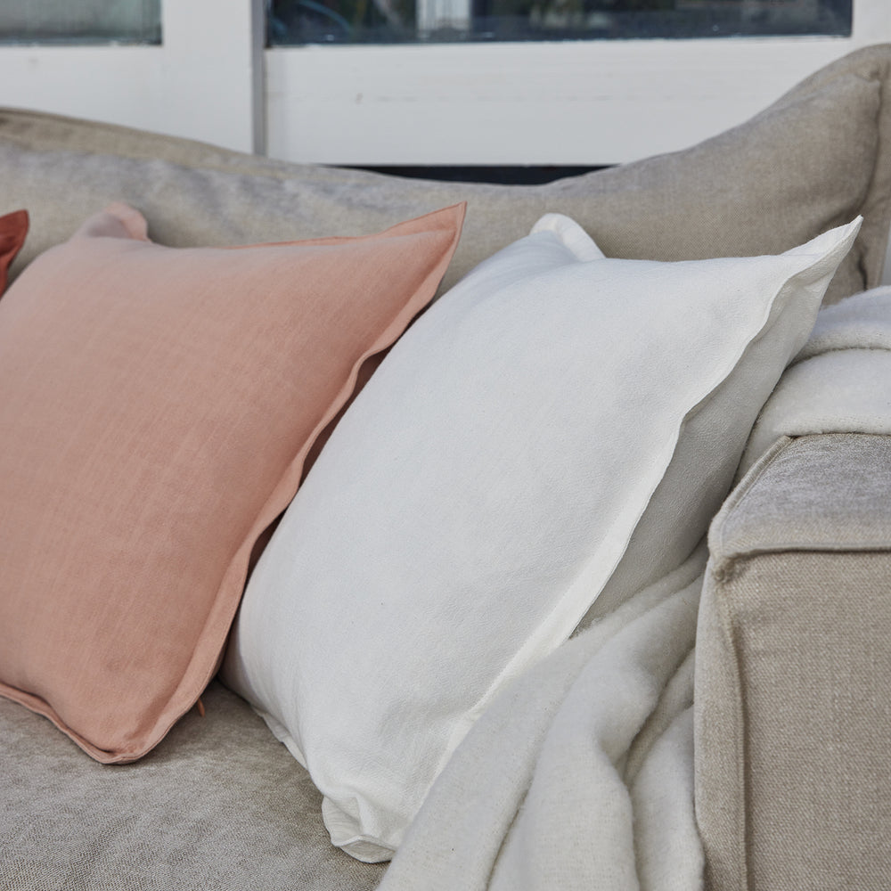 Perry Cushion - White - Madras Link