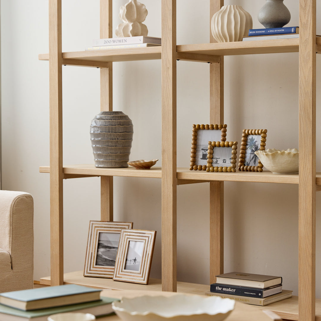 Linwood Natural/White Photo Frame Small - Madras Link